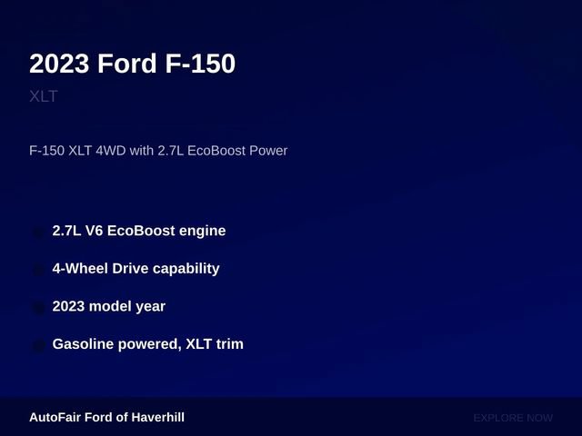 Certified 2023 Ford F150 XLT w/ Equipment Group 302A High AWD/4WD image 5
