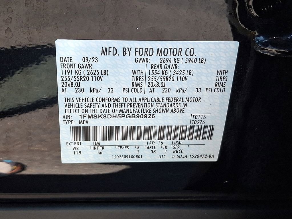 Certified 2023 Ford Explorer XLT w/ Equipment Group 202A AWD/4WD image 28