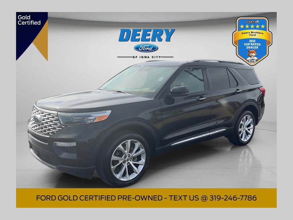 Certified 2023 Ford Explorer Platinum w/ Technology Package AWD/4WD image 1