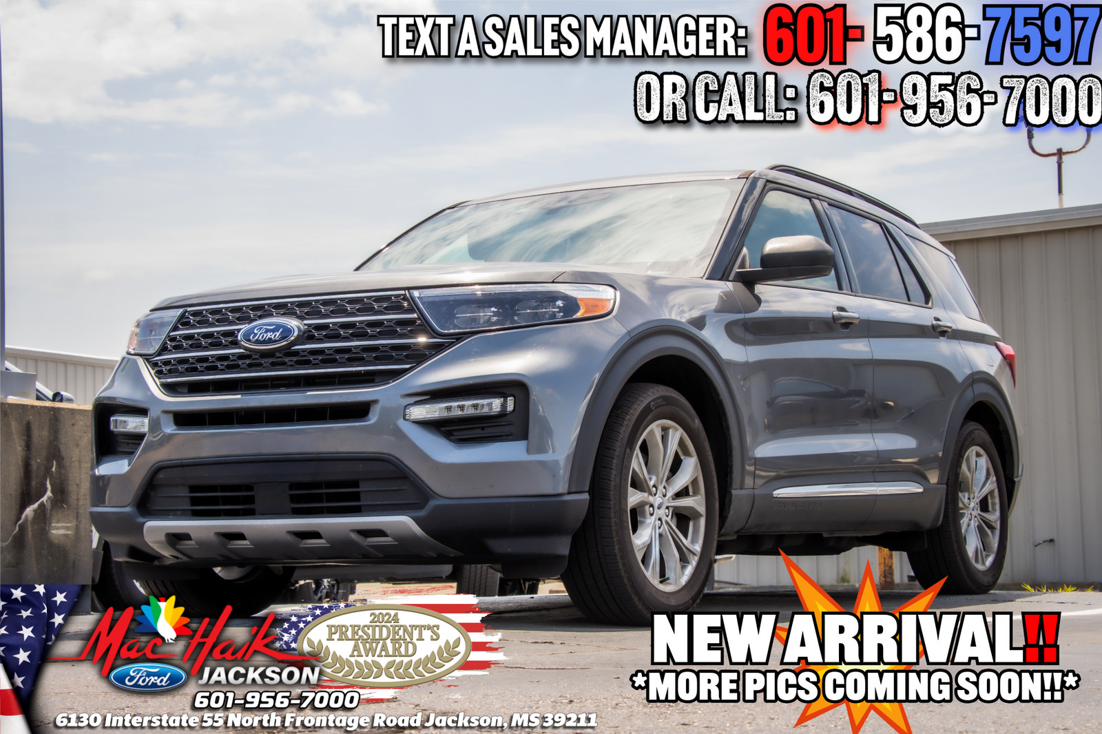 Certified 2023 Ford Explorer XLT w/ Equipment Group 202A