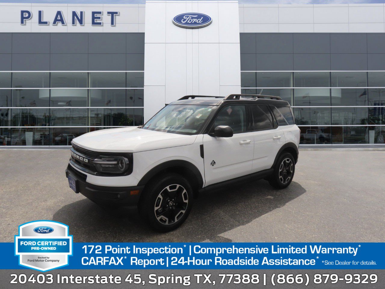 Certified 2024 Ford Bronco Sport Outer Banks