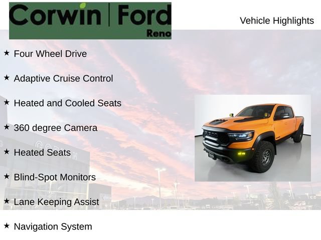 Used 2022 RAM 1500 TRX w/ TRX Level 2 Equipment Group AWD/4WD image 8
