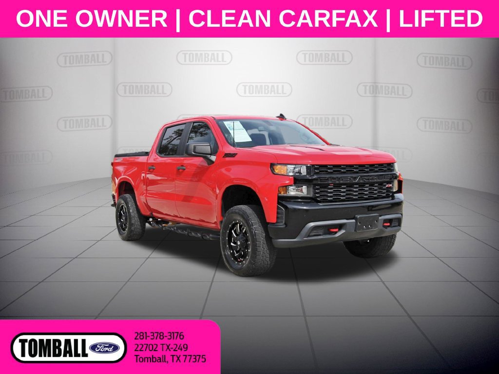 Used 2020 Chevrolet Silverado 1500 Custom Trail Boss w/ Custom Convenience Package AWD/4WD image 1