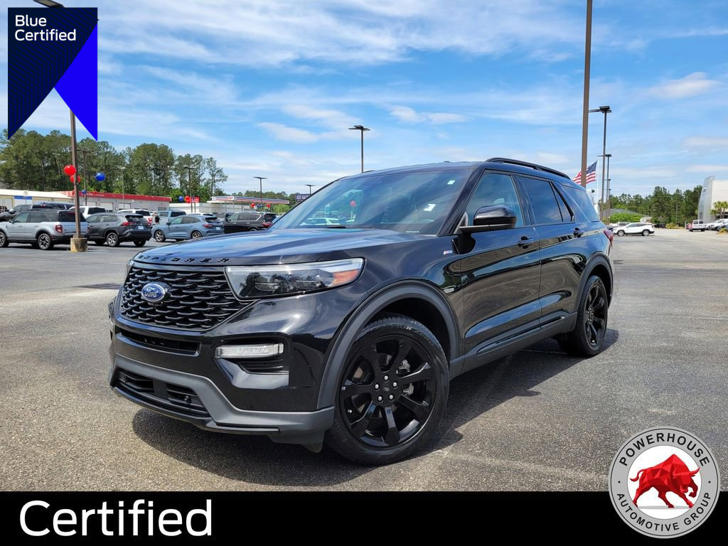 Certified 2023 Ford Explorer ST-Line w/ Class IV Trailer Tow Package