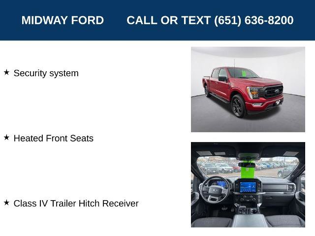 Certified 2022 Ford F150 XLT w/ Equipment Group 302A High AWD/4WD image 37