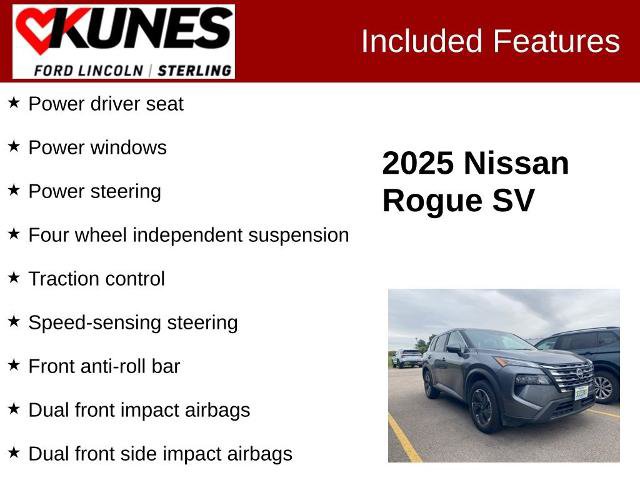 Used 2025 Nissan Rogue SV AWD/4WD image 3