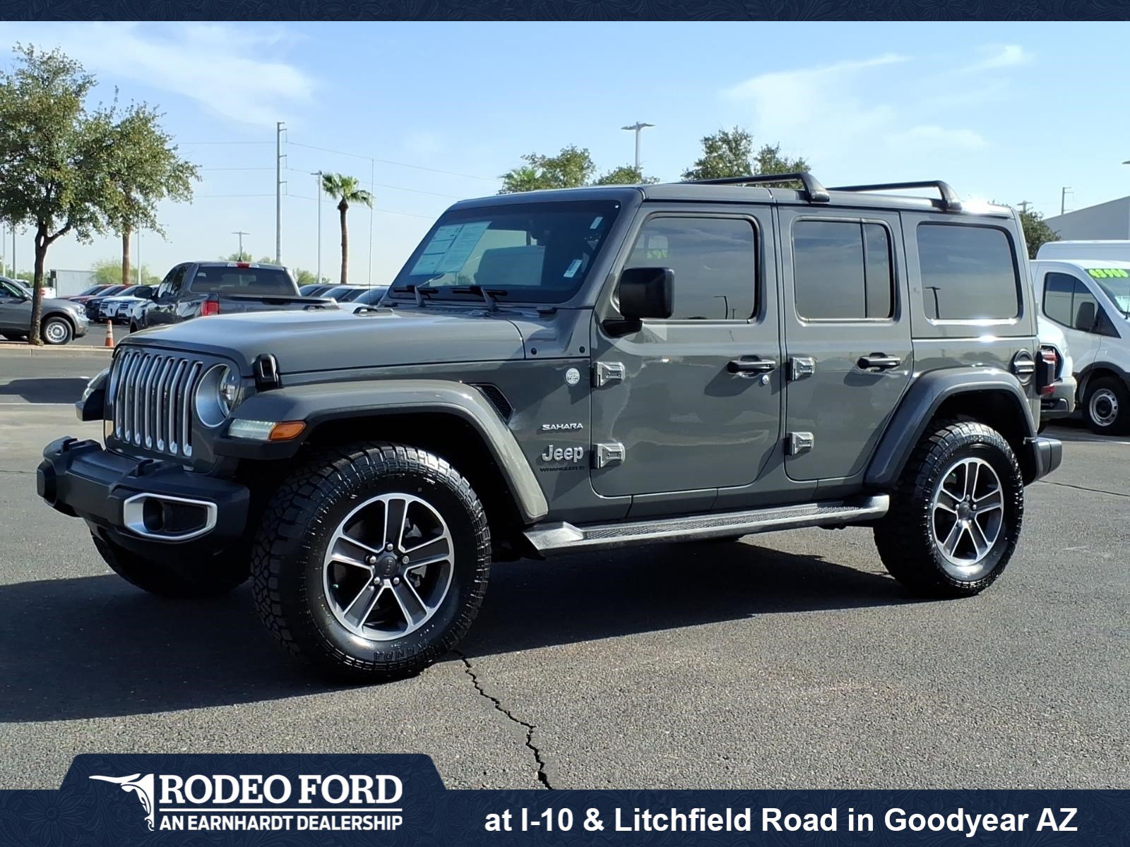 Used 2023 Jeep Wrangler Unlimited Sahara w/ LED Lighting Group