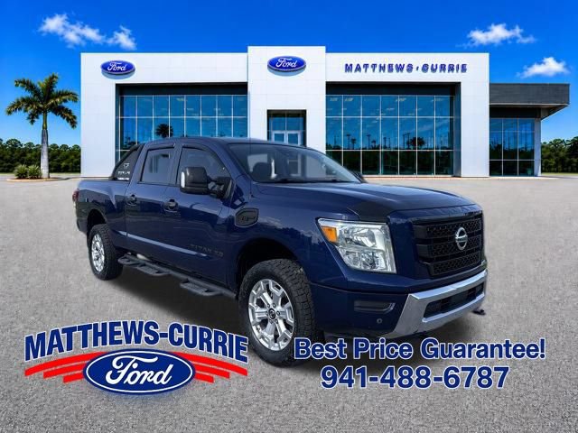 Used 2021 Nissan Titan SV w/ SV Convenience Package AWD/4WD image 1