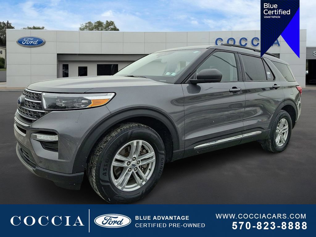 Certified 2022 Ford Explorer XLT w/ Equipment Group 202A