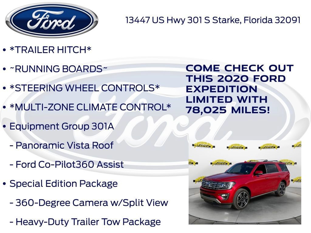 Certified 2020 Ford Expedition Limited w/ Special Edition Package image 17