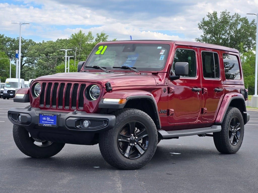 Used 2021 Jeep Wrangler Unlimited Sahara