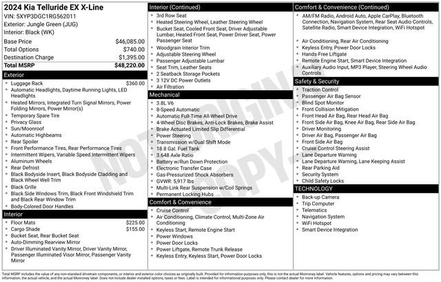 Used 2024 Kia Telluride EX X-Line image 34