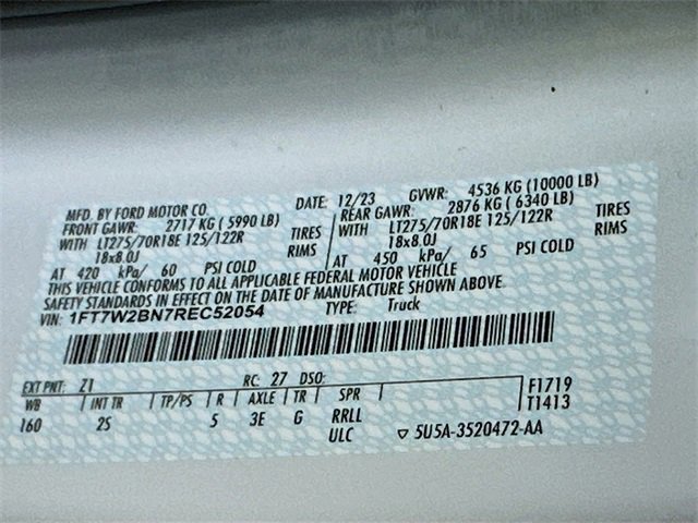 Certified 2024 Ford F250 XLT w/ FX4 Off-Road Package image 22