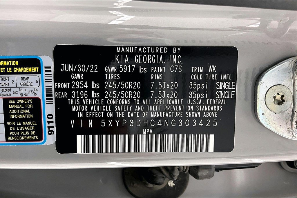 Used 2022 Kia Telluride EX w/ EX Premium Package AWD/4WD image 36