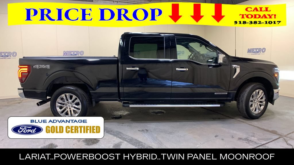 Certified 2025 Ford F150 Lariat w/ Equipment Group 502A High AWD/4WD image 2
