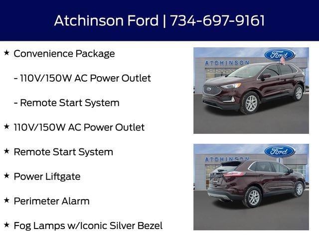 Certified 2024 Ford Edge SEL w/ Convenience Package image 16