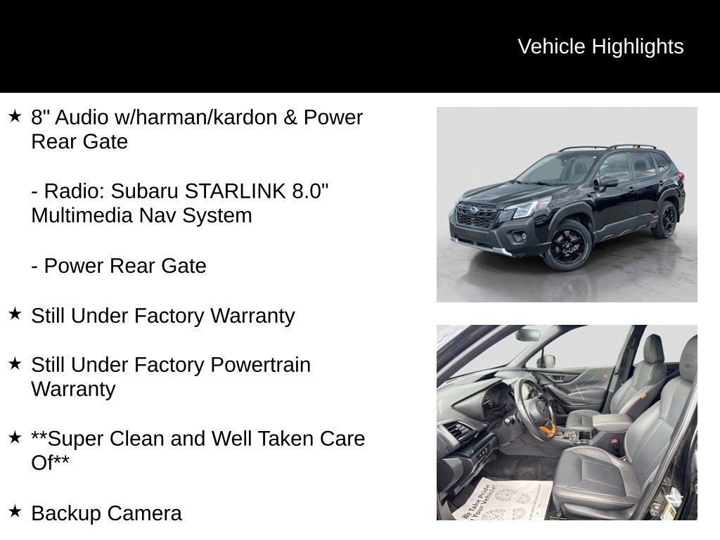 Used 2024 Subaru Forester Wilderness AWD/4WD image 6