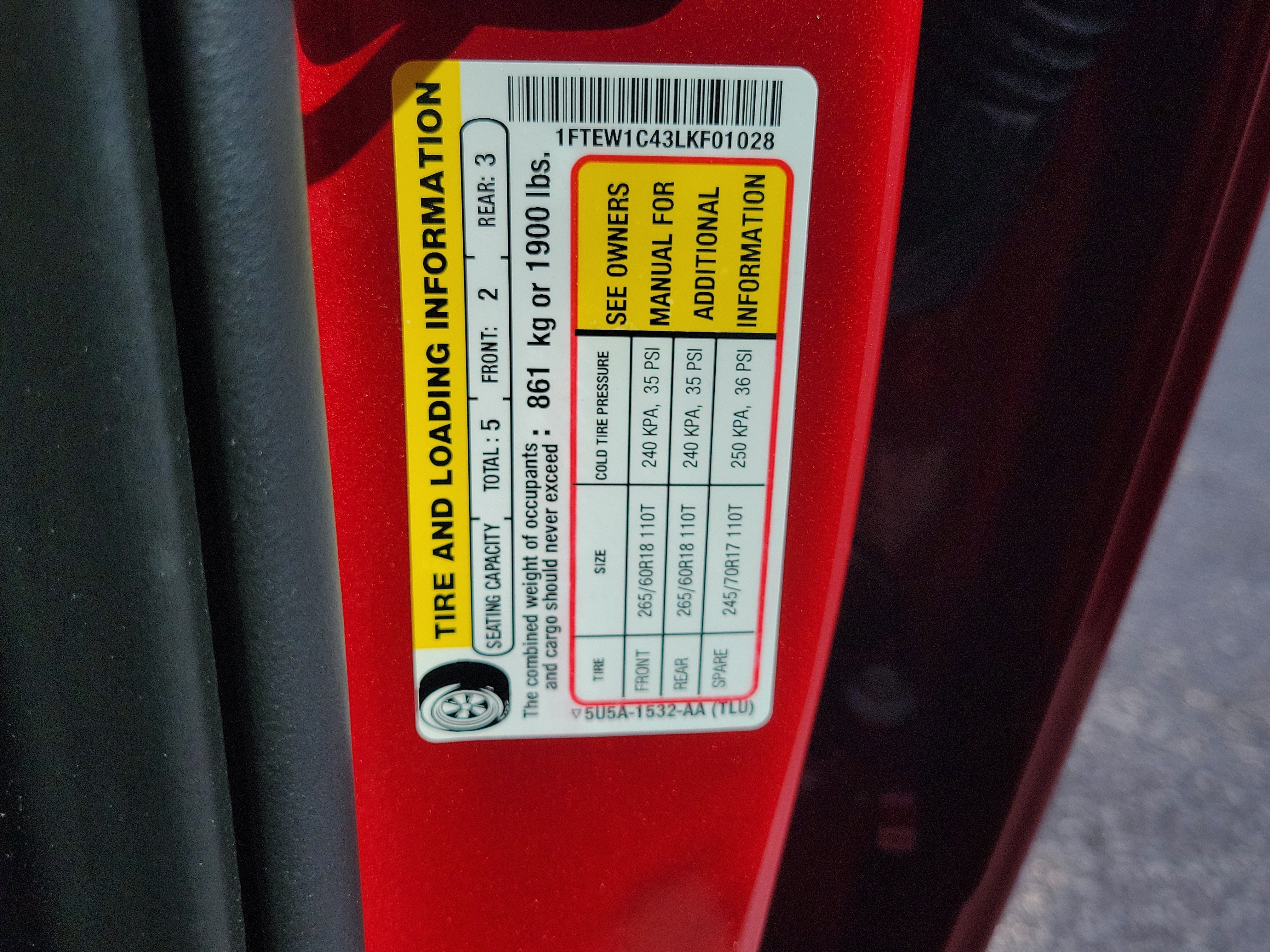 Certified 2020 Ford F150 XLT w/ Equipment Group 302A Luxury RWD image 30
