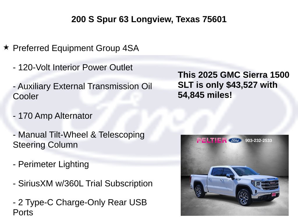 Used 2025 GMC Sierra 1500 SLT AWD/4WD image 15