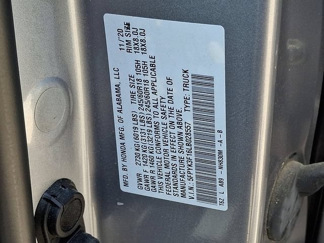 Used 2020 Honda Ridgeline Sport image 35