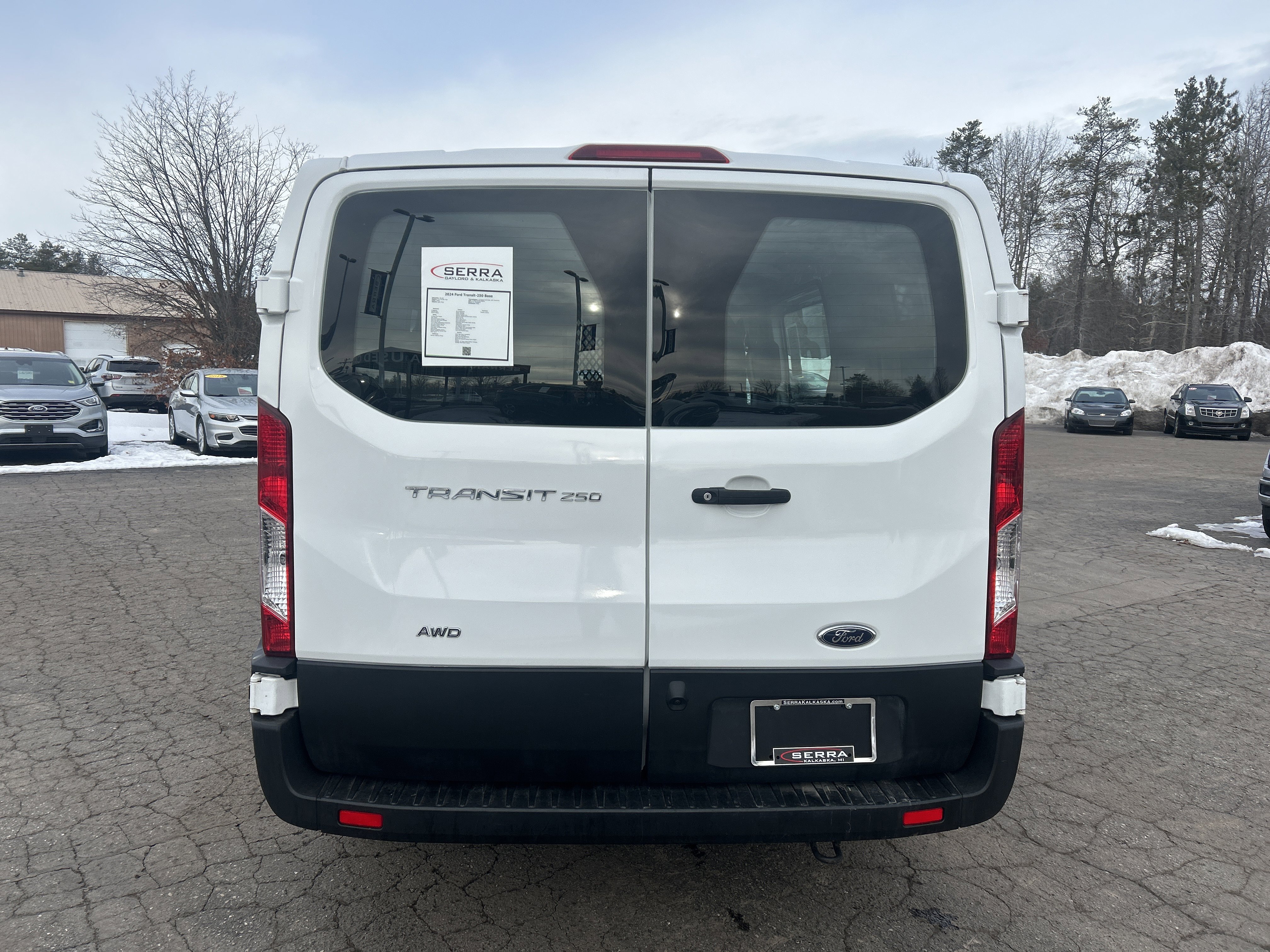 Certified 2024 Ford Transit 250 Low Roof AWD w/ Exterior Upgrade Package image 4