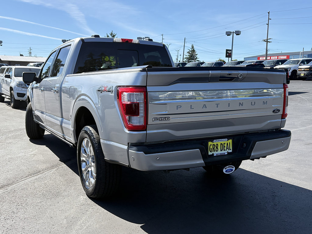 Certified 2022 Ford F150 Platinum w/ Equipment Group 701A High AWD/4WD image 9