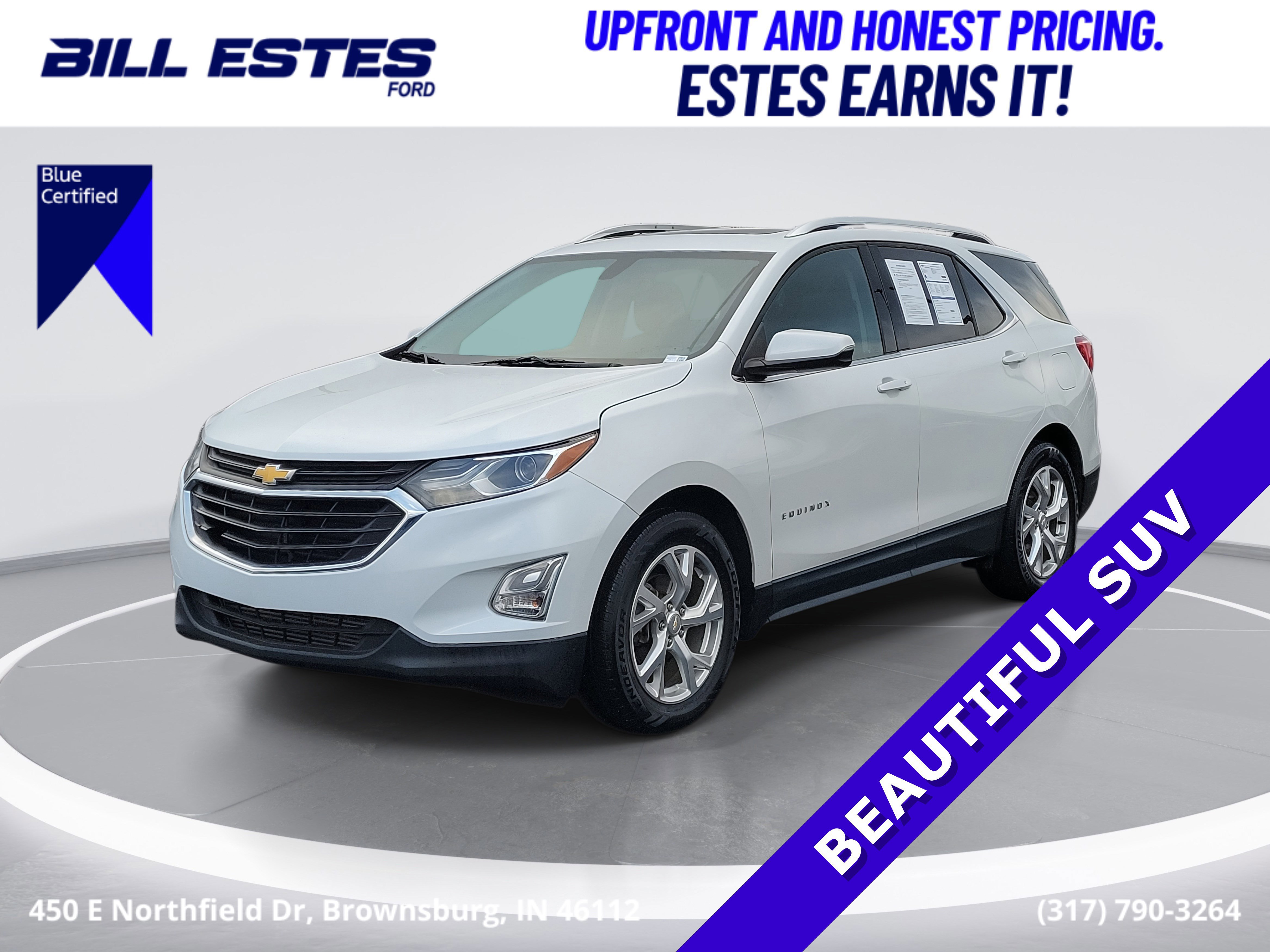 Used 2019 Chevrolet Equinox LT w/ Sun & Navigation Package