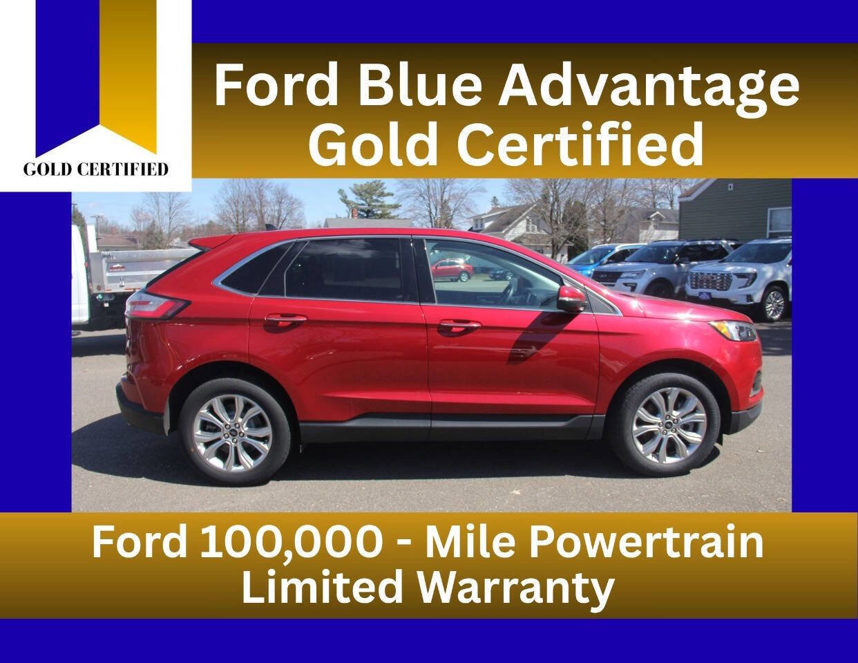 Certified 2024 Ford Edge Titanium