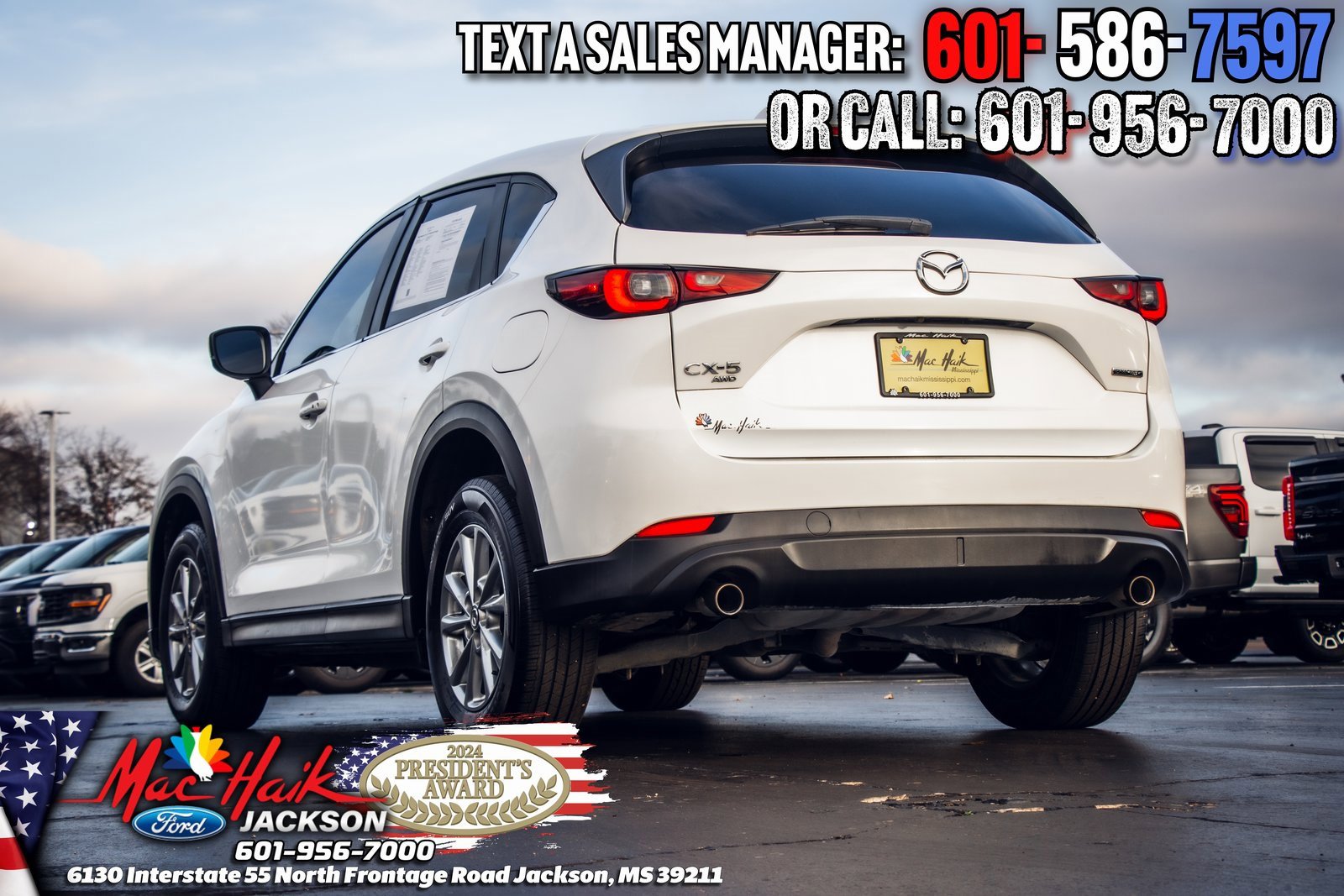 Used 2022 MAZDA CX-5 AWD 2.5 S w/ Preferred Package image 4