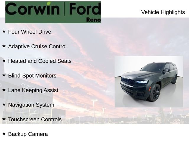 Used 2023 Jeep Grand Cherokee L Limited w/ Luxury Tech Group II AWD/4WD image 8