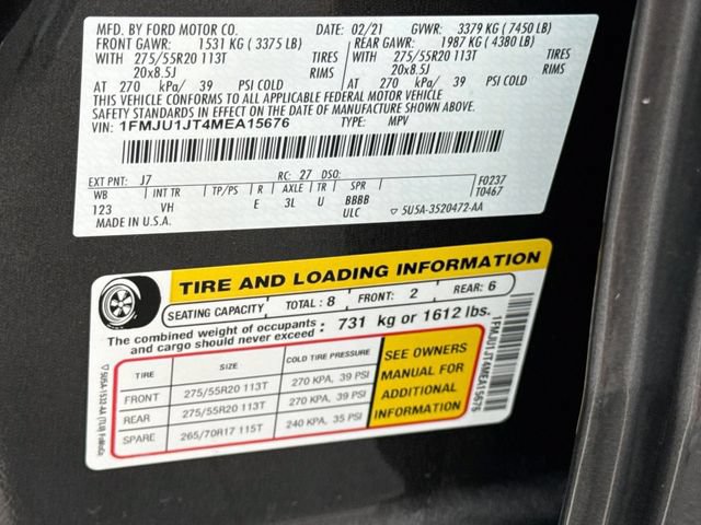 Certified 2021 Ford Expedition XLT AWD/4WD image 42