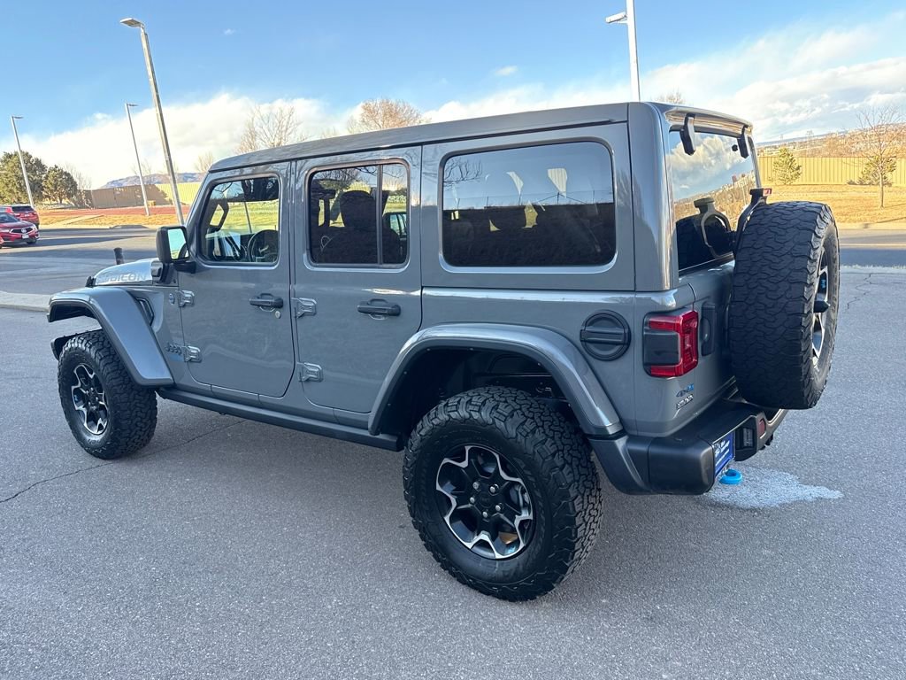 Used 2021 Jeep Wrangler Unlimited Rubicon 4xe w/ Steel Bumper Group image 5