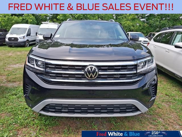 Used 2022 Volkswagen Atlas SEL AWD/4WD image 2