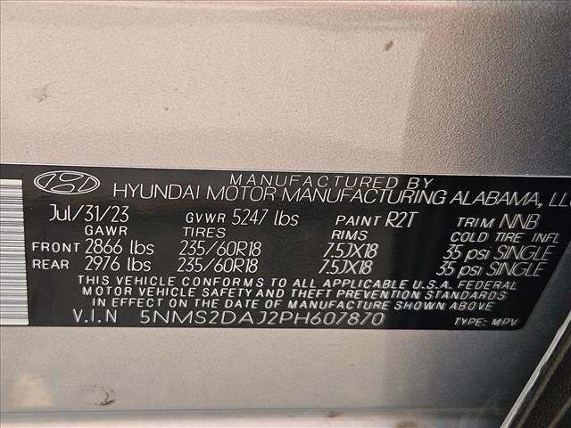 Used 2023 Hyundai Santa Fe SEL AWD/4WD image 26