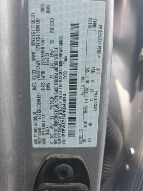 Certified 2023 Ford F150 XL w/ STX Appearance Package AWD/4WD image 10