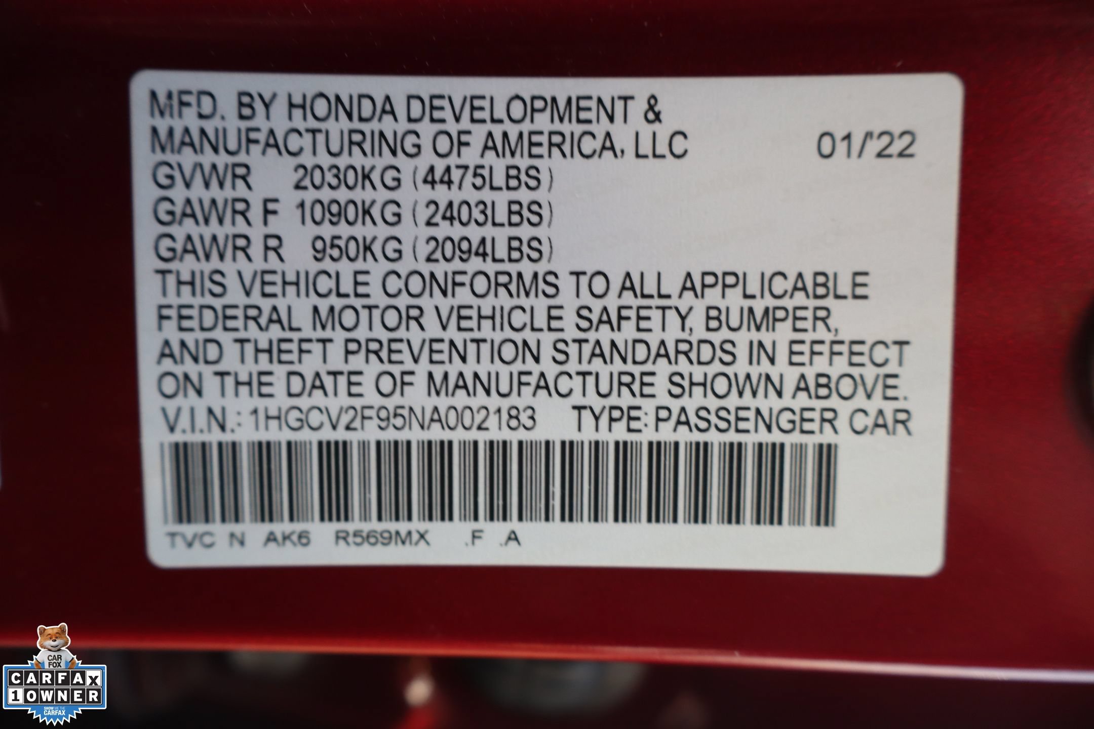 Used 2022 Honda Accord Touring image 31