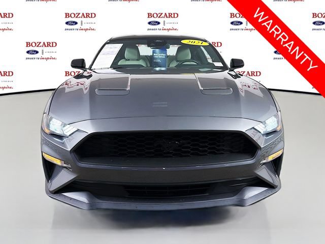 Certified 2021 Ford Mustang Premium w/ Black Accent Package RWD image 2