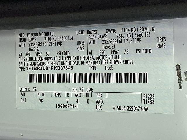 Certified 2023 Ford Transit 250 148 High Roof Extended AWD image 28