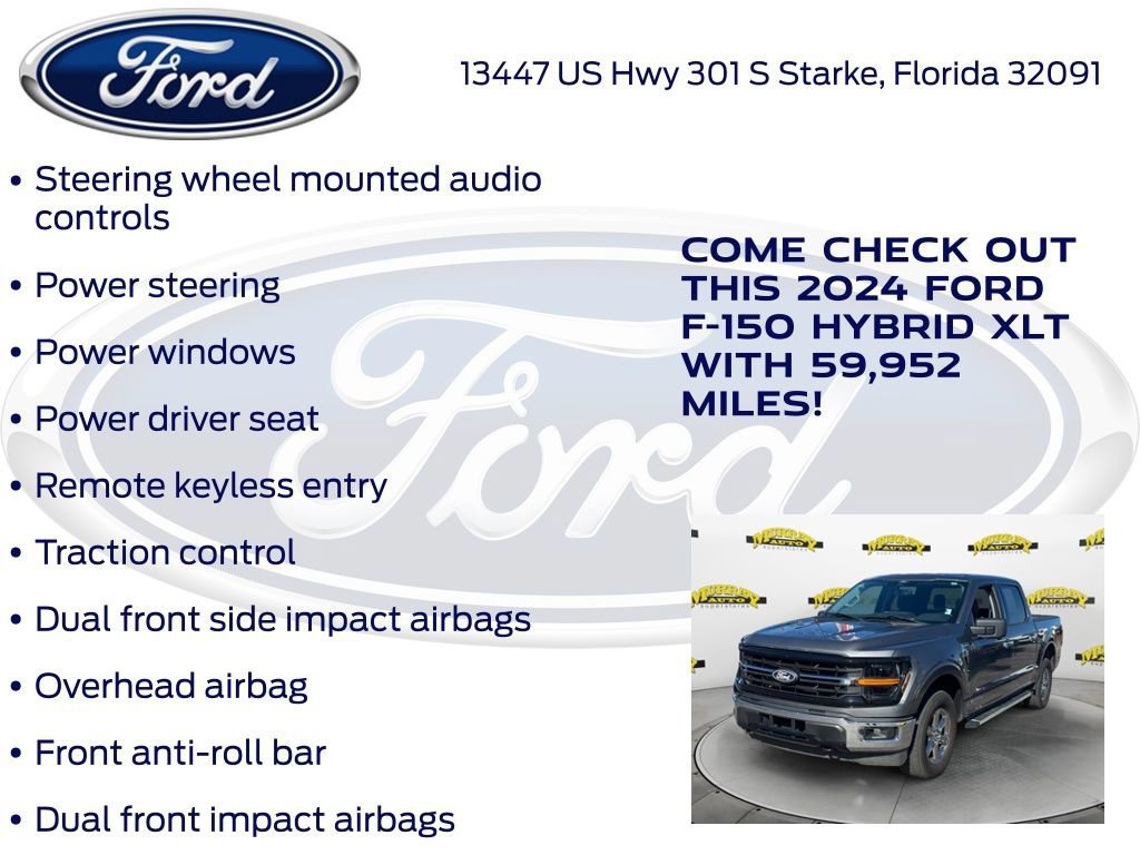 Certified 2024 Ford F150 XLT w/ Mobile Office Package image 23