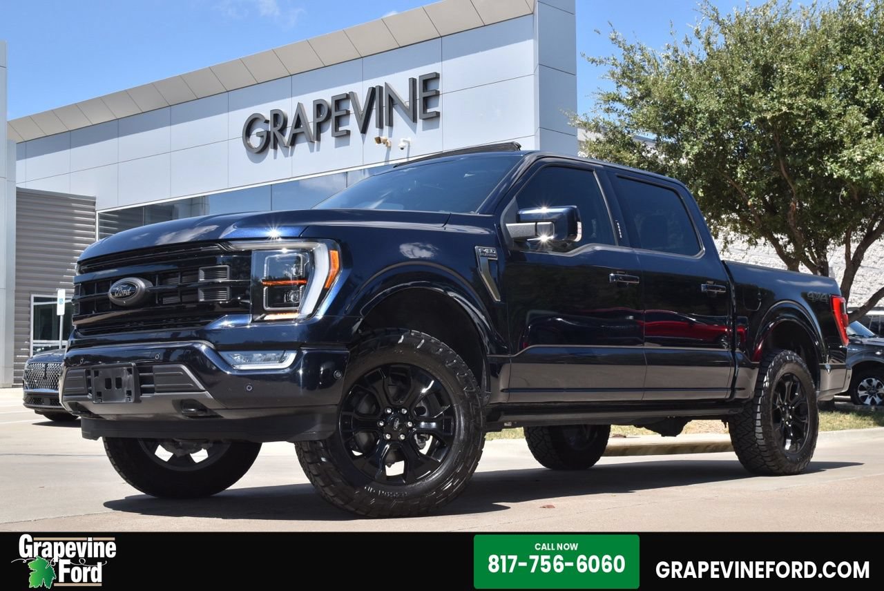 Certified 2023 Ford F150 Platinum w/ Equipment Group 701A High
