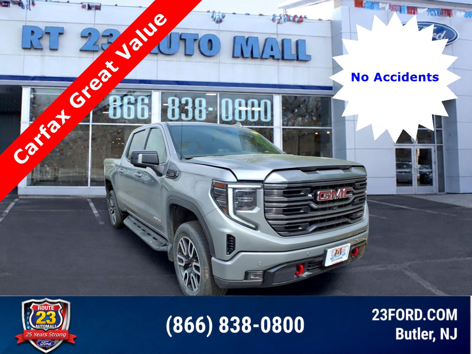Used 2023 GMC Sierra 1500 AT4 w/ AT4 Premium Package AWD/4WD image 1