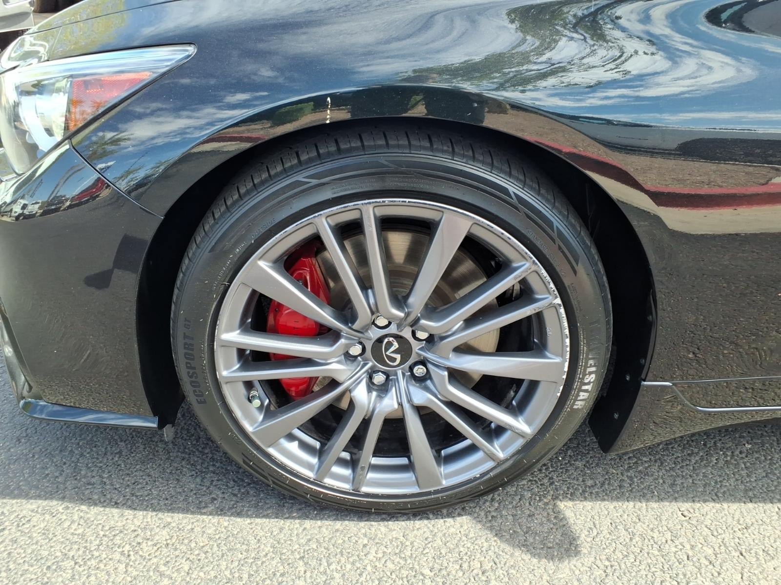 Used 2023 INFINITI Q50 Red Sport 400 w/ Black Opal Edition RWD image 9