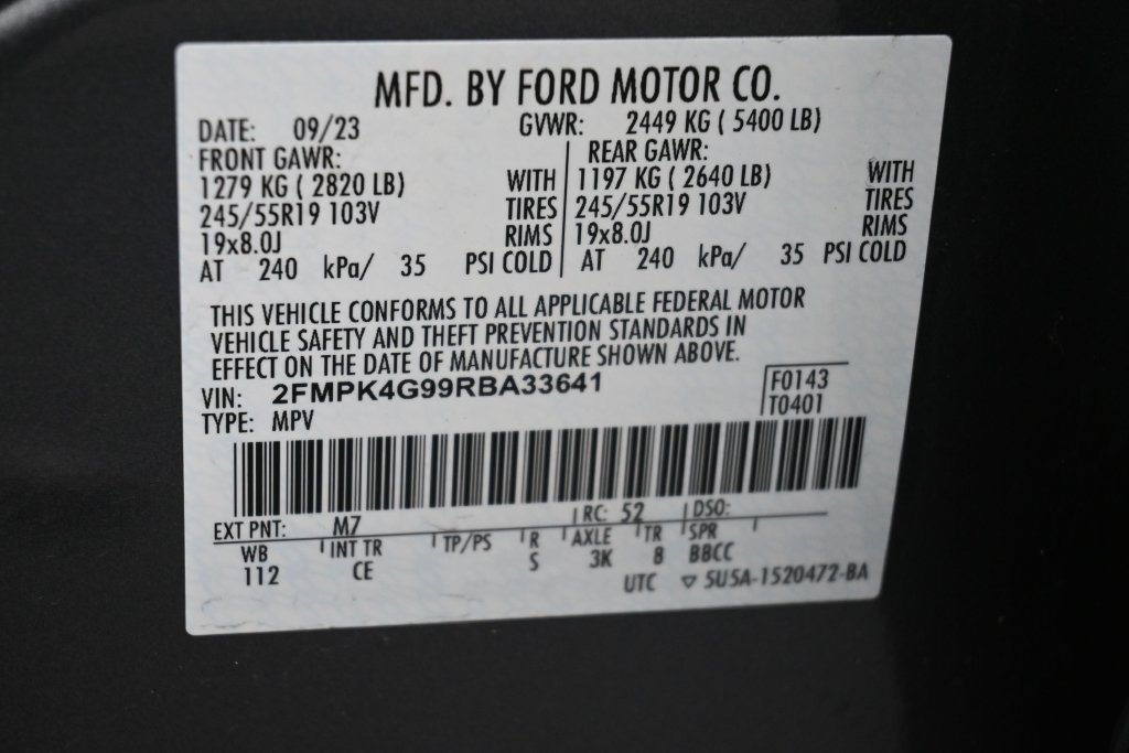Certified 2024 Ford Edge SE w/ Black Appearance Package AWD/4WD image 16