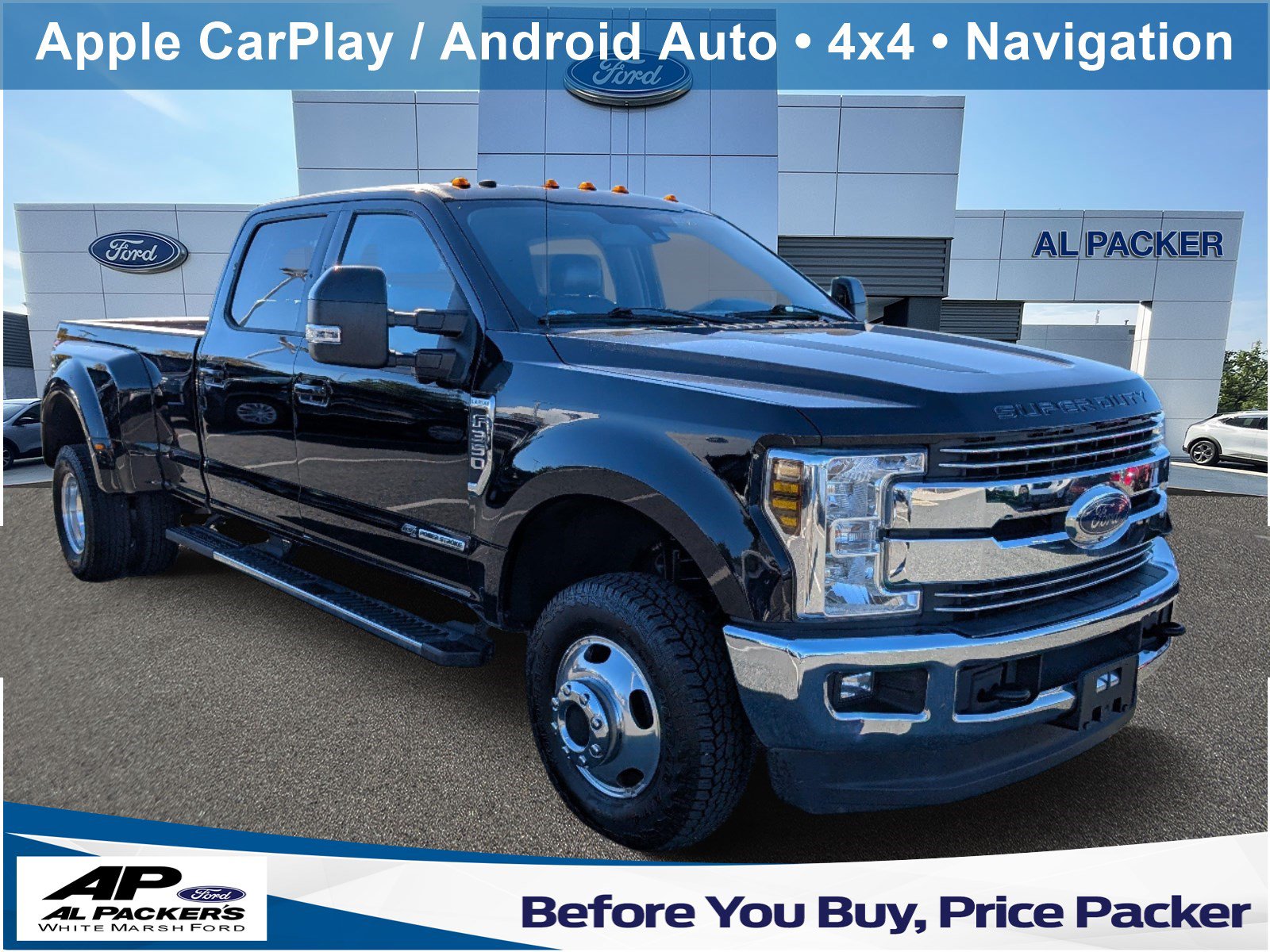 Certified 2018 Ford F350 Lariat w/ Tow Technology Bundle AWD/4WD image 1