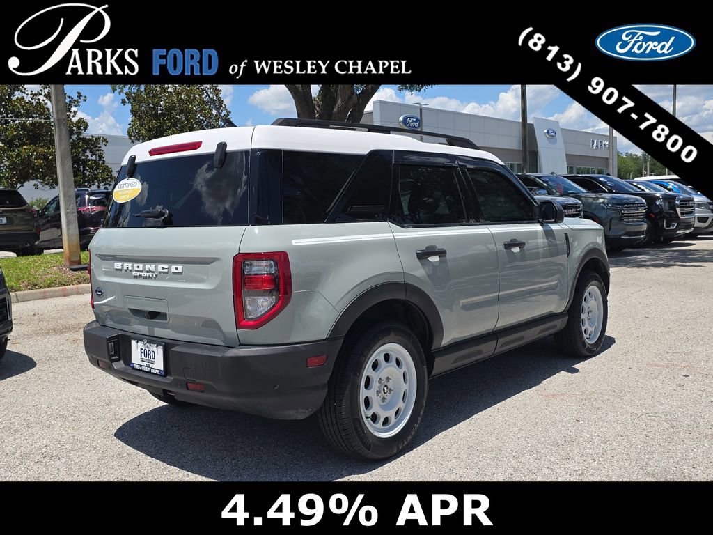 Certified 2023 Ford Bronco Sport Heritage w/ Heritage Convenience Package AWD/4WD image 4