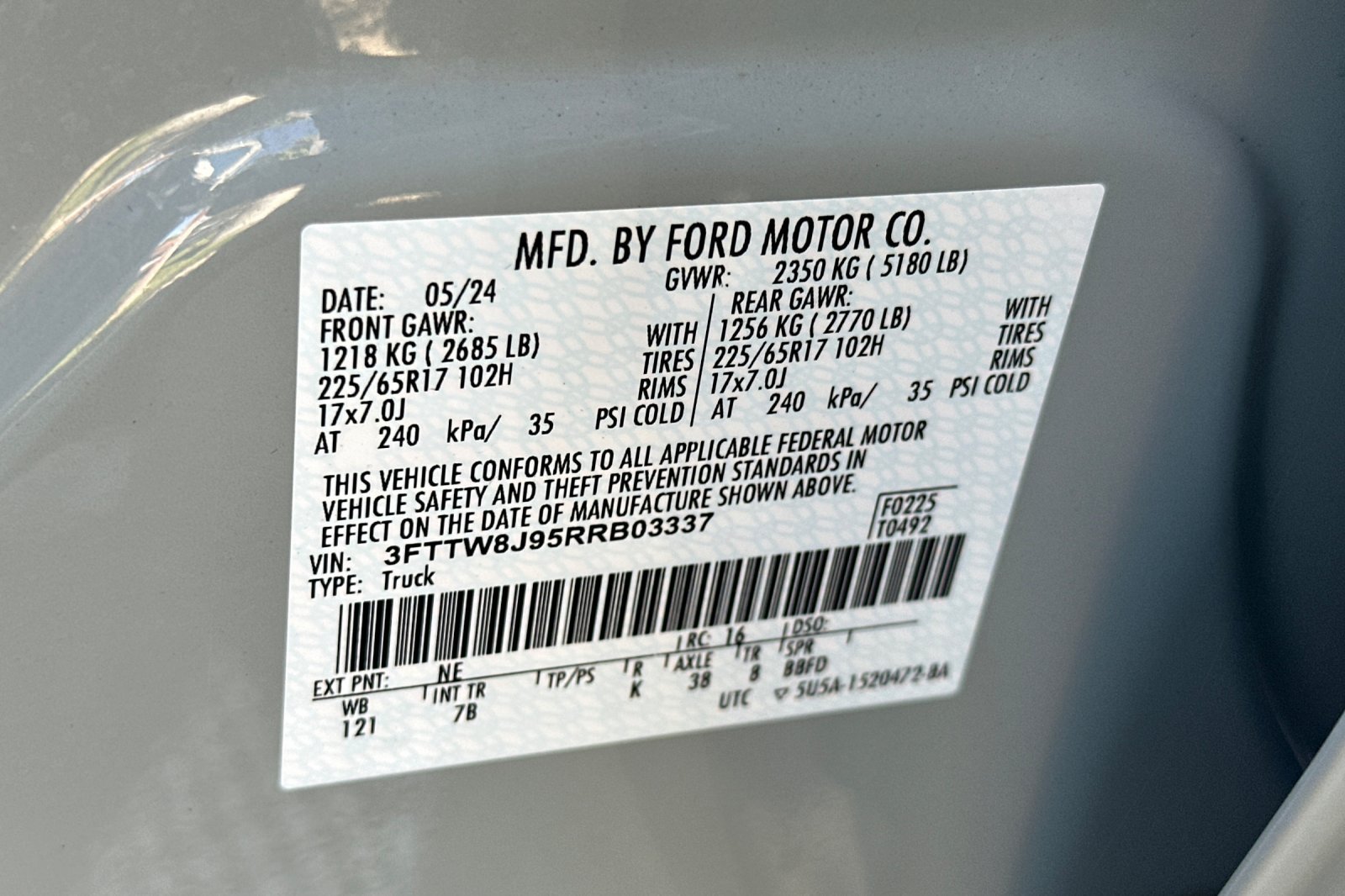Certified 2024 Ford Maverick XLT w/ Equipment Group 300A Standard AWD/4WD image 25