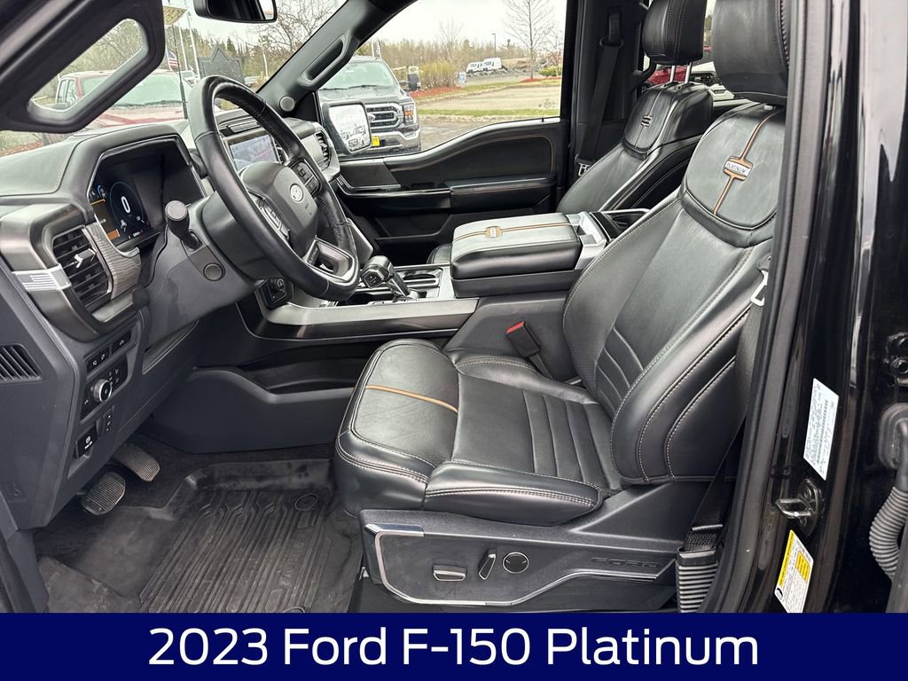 Certified 2023 Ford F150 Platinum w/ Equipment Group 701A High AWD/4WD image 13