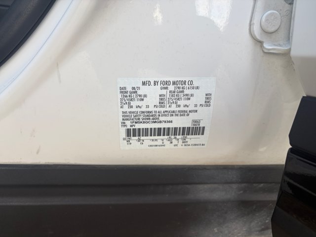 Certified 2021 Ford Explorer ST w/ Equipment Group 401A AWD/4WD image 25