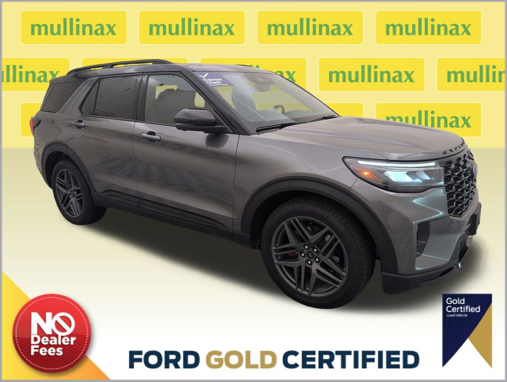 Certified 2025 Ford Explorer ST w/ Sun And Sound Package AWD/4WD image 1