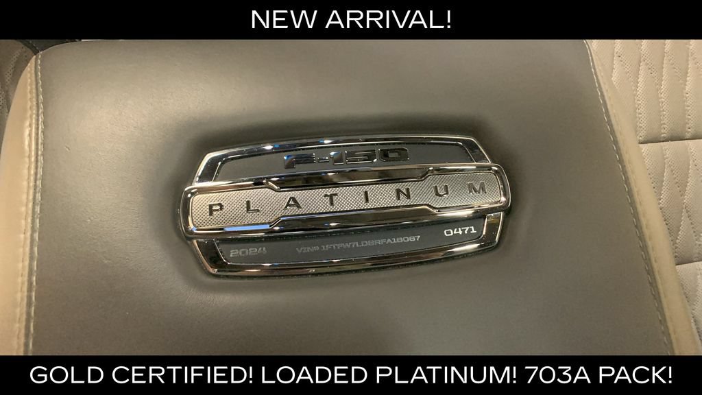 Certified 2024 Ford F150 Platinum w/ Equipment Group 703A Plus AWD/4WD image 49